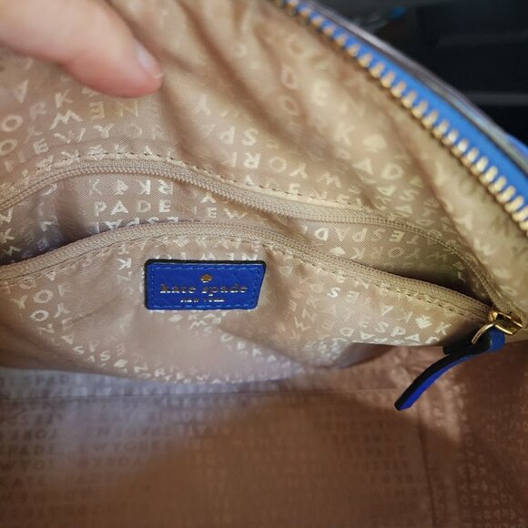 Kate Spade Perri Lane Bubbles Delaney Leather Crossbody Satchel - Picture 5 of 16